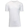 Men 60% Cotton Knitted Digital Printing Short Sleeve T-Shirt OEM Logo Casual Solid Plain Dyed Blank Anti-Wrinkle Breathable