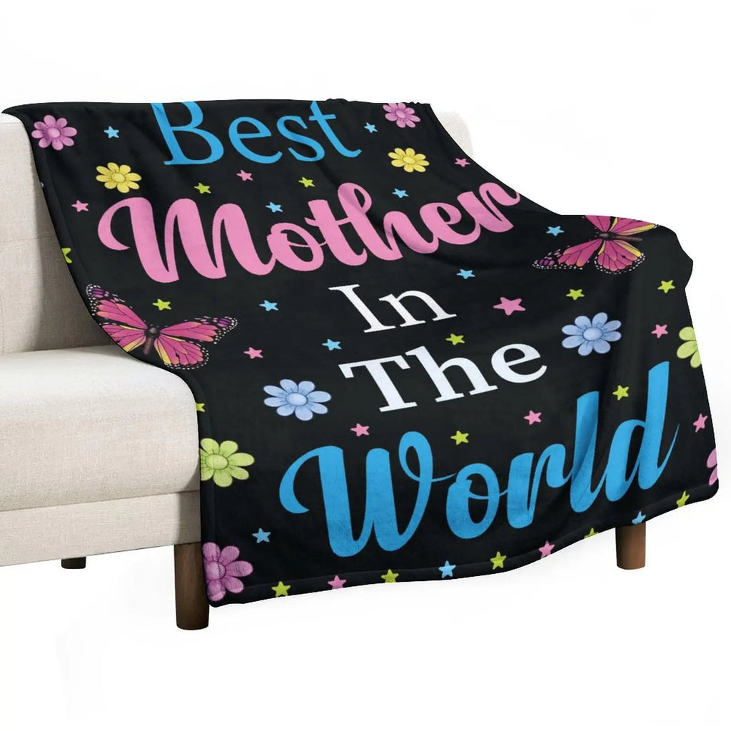 280g 100% Polyester Modern Soft Personalized Cozy Throw Blanket Gift Four Seasons Use Portable US Local POD Heat-Transfer