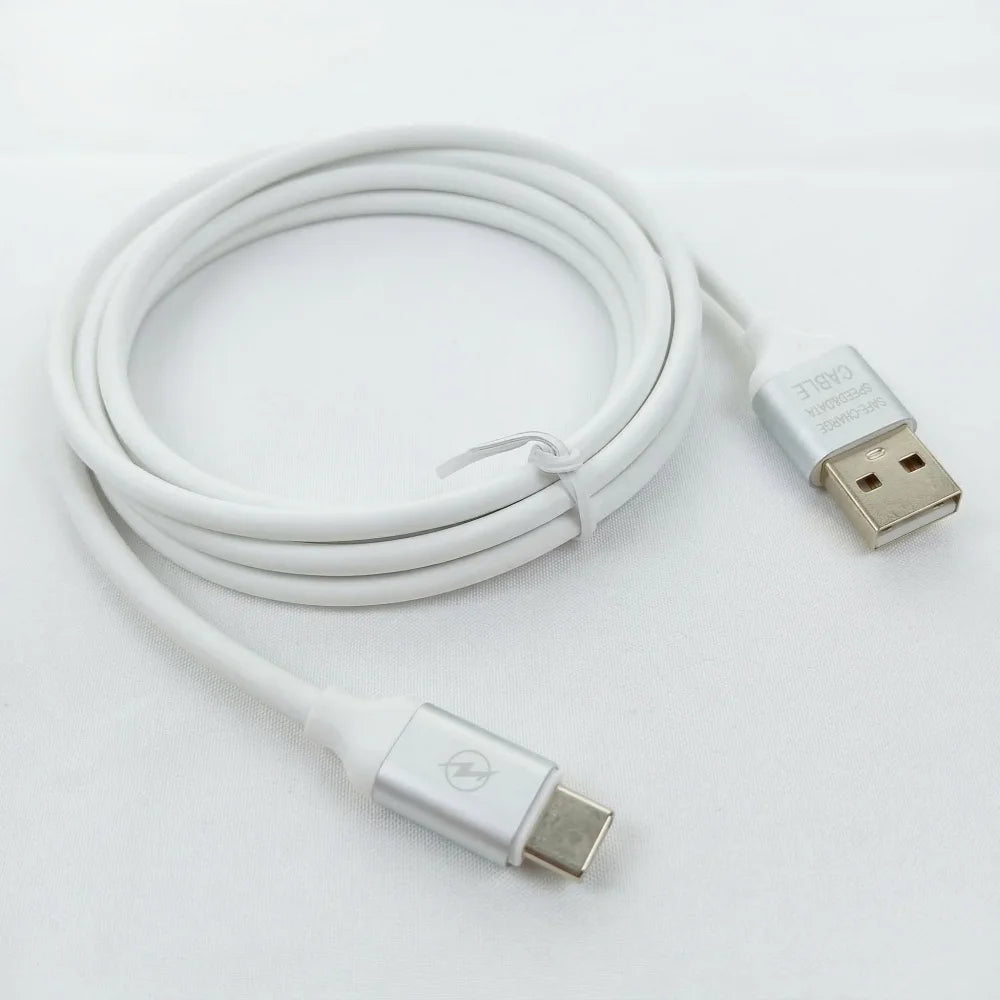 1.2M Charger USB C Cable for Mobile Phones Smart Fast Charging Data Cord for Android TYPE-C for Computer