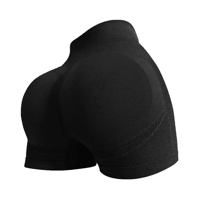 Wholesale Seamless Workout Yoga Pants Lady Scrunch Butt Sports Shorts Fashion Women Quick Dry Push up Gym Short Leggings