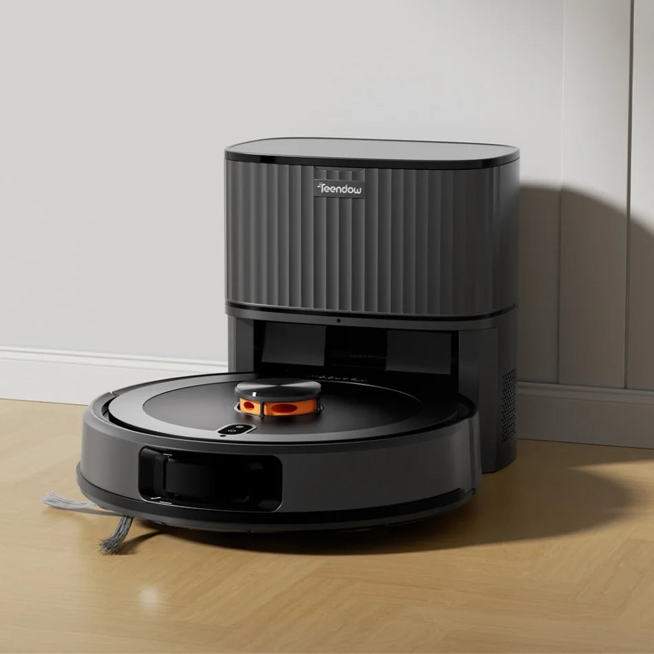 Teendow Multifunction Auto Charge Sweeper Robot Vacuum Cleaner With Auto Dust Collector Robot Vacuum Cleaner for Home