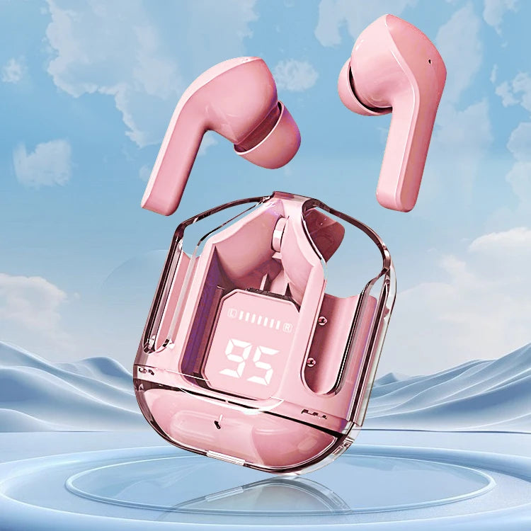 US Warehouse Cell Phone Wireless Earbud TWS 5.3 Earphones Led Display Waterproof in Ear Noise Reduction Headphones
