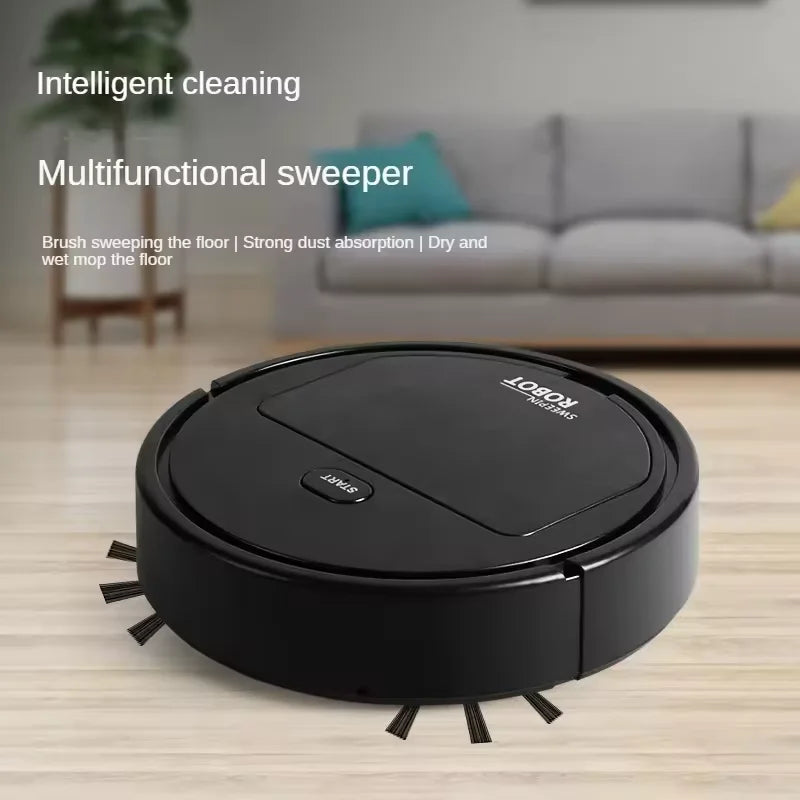 3 in 1 Sweeping Robot Vacuum Cleaner Rechargeable Mopping Wireless 1500pa Robotic Vacuum Cleaner for Home