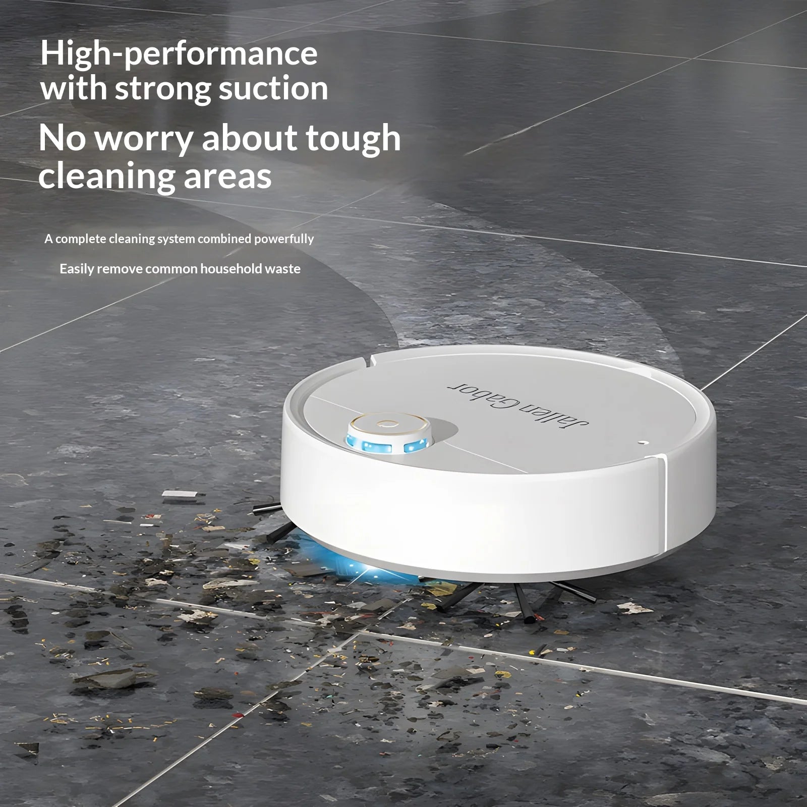 New Model Basic Robot Vacuum Cleaner Brush Motor <30 Min Runtime Household Charging Intelligent Fully Automatic Cleaning Machine