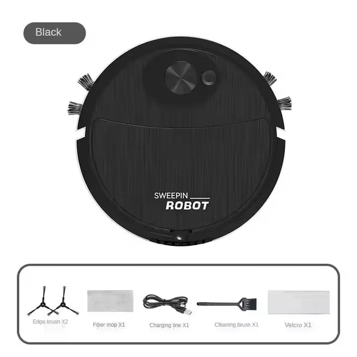 3 in 1 Sweeping Robot Vacuum Cleaner Rechargeable Mopping Wireless 1500pa Robotic Vacuum Cleaner for Home Vacuum Cleaner Home