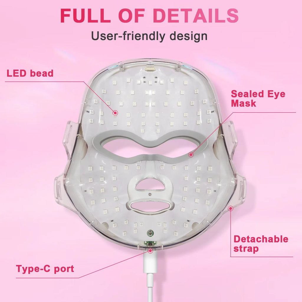 LED Mask LED Face Mask LED Facial Masks LED Light Therapy Mask LED Facial Mask Instrument Wholesale LED Facial Mask LED Light
