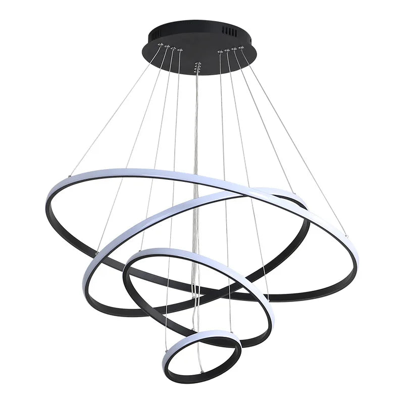 Sophisticated Full-Spectrum LED Ceiling Lamp Blue Water Ripple Waves Design for Living Room Light Chandelier Pendant Lights