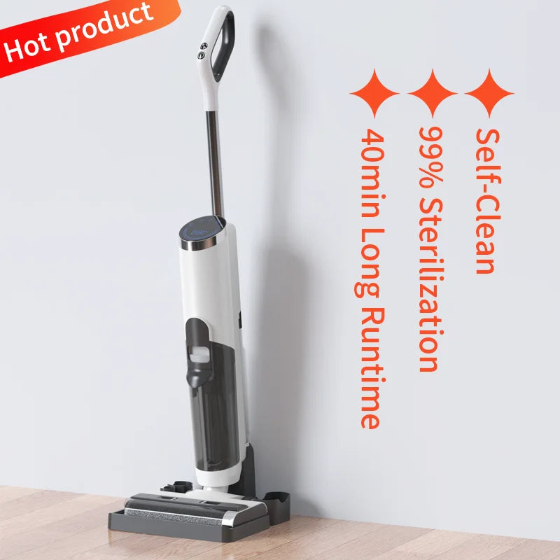 Strong Suction Battery Stick Vacuum Cleaner Electric Home Use Self-Cleaning Upright Wireless Cordless Handheld