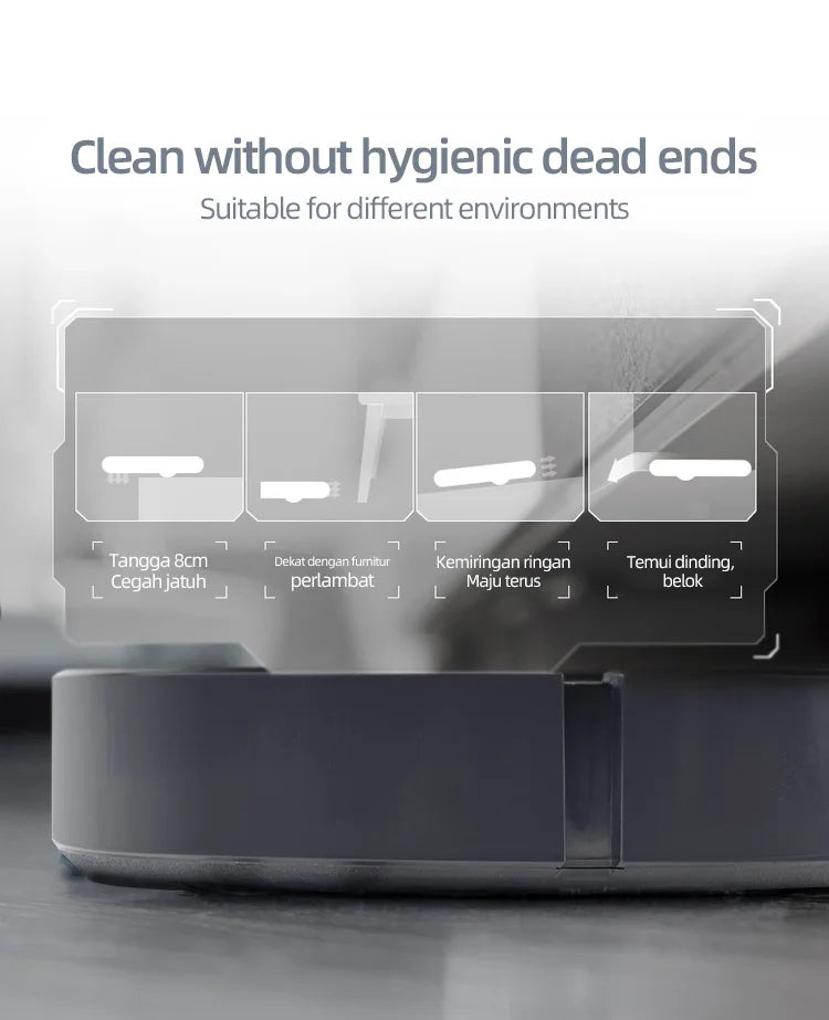 Household Electric Automatic Cleaning Dust Collector Mopping and Sweeping Robot Vacuum Cleaner