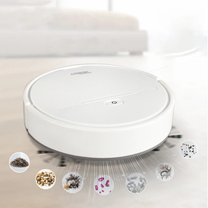 Smart House Room Robot Vacuum Cleaner Auto Mute with Wet and Dry Function for Living Room Cleaning Electric Power Source