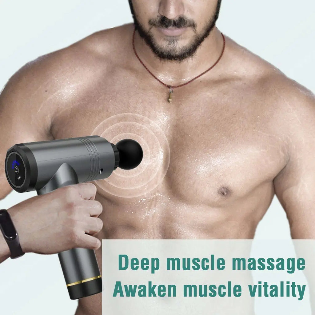 TAHATH Wholesale Premium Deep Tissue Muscle Relax Fascia Gun Portable Gym Fitness Massage Device