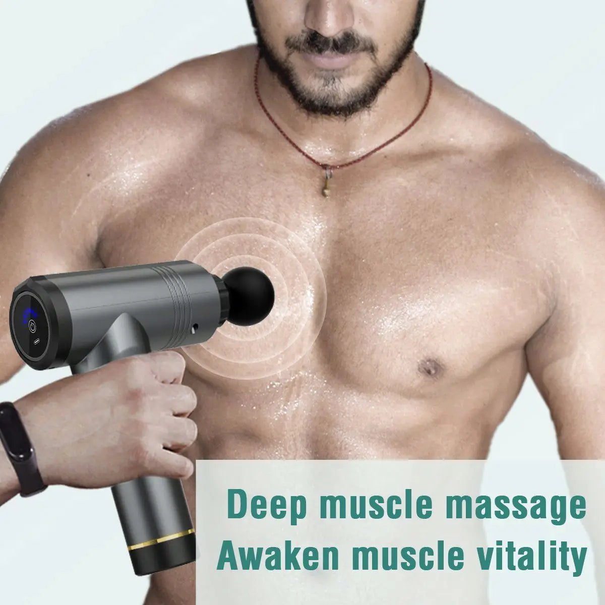 TAHATH Wholesale Premium Deep Tissue Muscle Relax Fascia Gun Portable Gym Fitness Massage Device