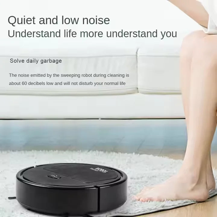 3 in 1 Sweeping Robot Vacuum Cleaner Rechargeable Mopping Wireless 1500pa Robotic Vacuum Cleaner for Home Vacuum Cleaner Home