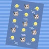 Custom 100% Polyester Cat Dog Pet Photo Design Cute Animal Pattern Knitted Shawl Blanket for Winter for Knee Lunch Break Sofa