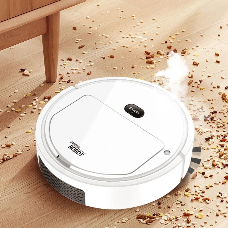 Smart House Room Robot Vacuum Cleaner Auto Mute with Wet and Dry Function for Living Room Cleaning Electric Power Source