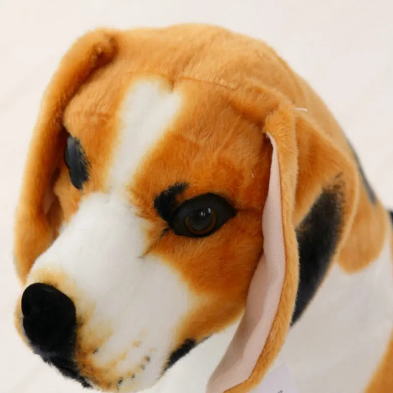 DalmatianPlush Dog Toy Realistic Stuffed Animals Wolfhound Plush Toys Gift For Children Home Decor Pet Store Promotion Mascot