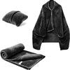 Four Seasons Versatile Folding Travel Blanket Multi-function Cushion Storage Blanket Can Be Pillow Shawl Flannel Wrap Blanket
