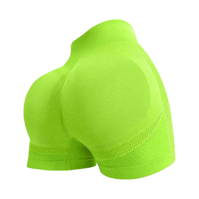 Wholesale Seamless Workout Yoga Pants Lady Scrunch Butt Sports Shorts Fashion Women Quick Dry Push up Gym Short Leggings