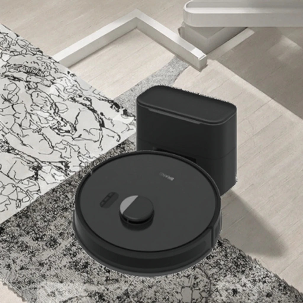 Jinlong RC400 Intelligent Robot Vacuum Cleaner Household Hotel Use Wet/Dry Cleaning HEPA Filter Battery-Powered Automatic