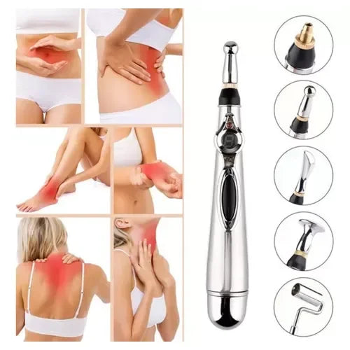 Stimulating Massage Pen Kit + 5 Body Heads