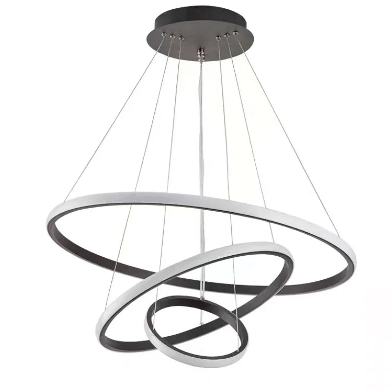 Sophisticated Full-Spectrum LED Ceiling Lamp Blue Water Ripple Waves Design for Living Room Light Chandelier Pendant Lights