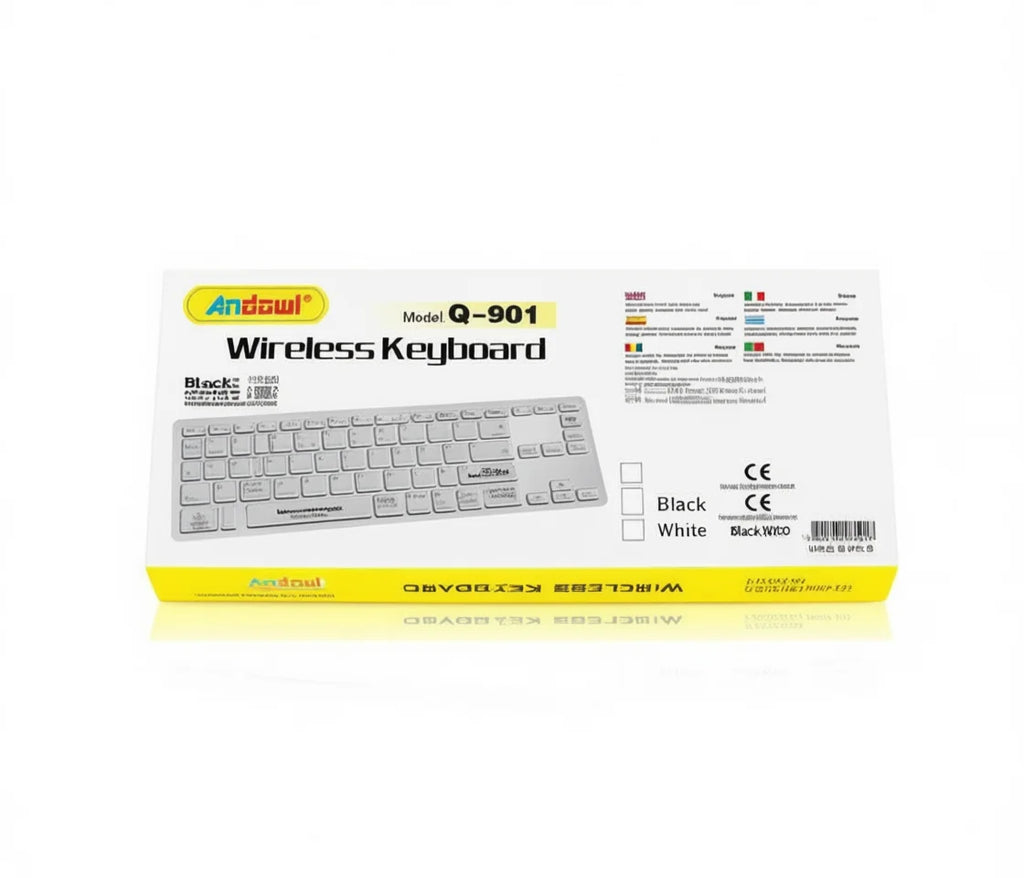 Andawl Wireless Keyboard Q-901 Input Device For Computer Use