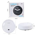 XIMEIJIE Smart Robot Vacuum Cleaner Plastic 23cm Mini Ultra Thin Battery-Powered Auto-Recharge Household Use