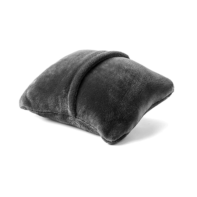 Four Seasons Versatile Folding Travel Blanket Multi-function Cushion Storage Blanket Can Be Pillow Shawl Flannel Wrap Blanket