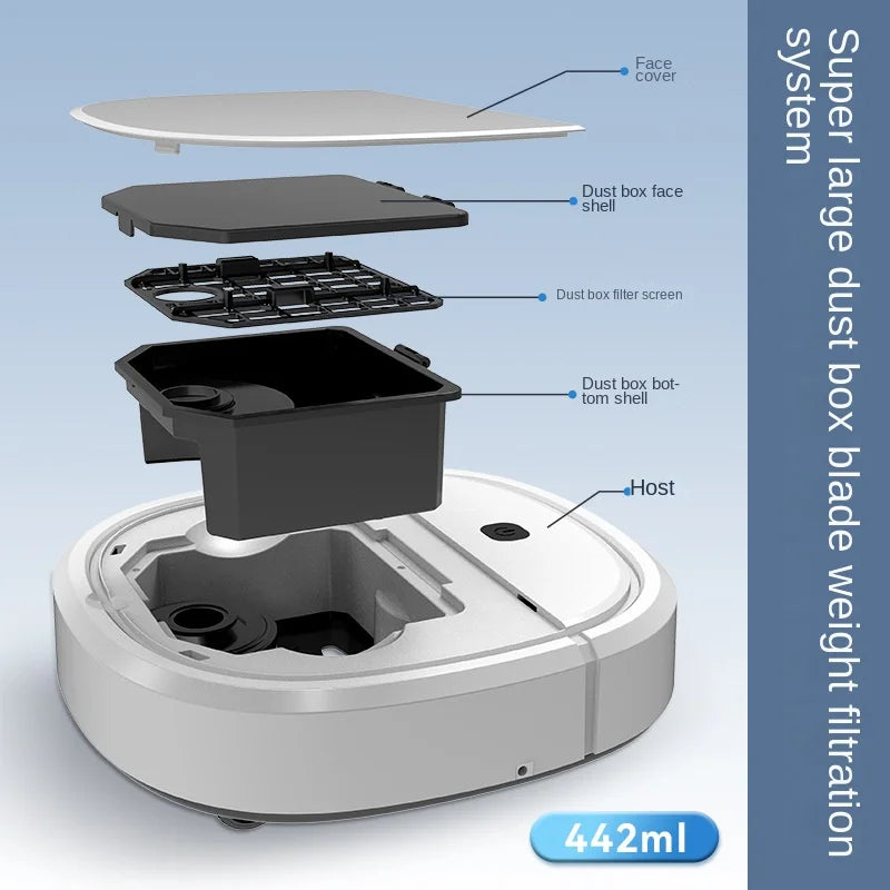 Intelligent Automatic Cleaning Wet Dry Mopping Outdoor Household Brush Motor Sweeping Robot App-Controlled Cross-Border Hot Sale