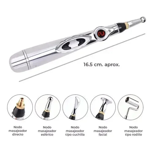 Stimulating Massage Pen Kit + 5 Body Heads