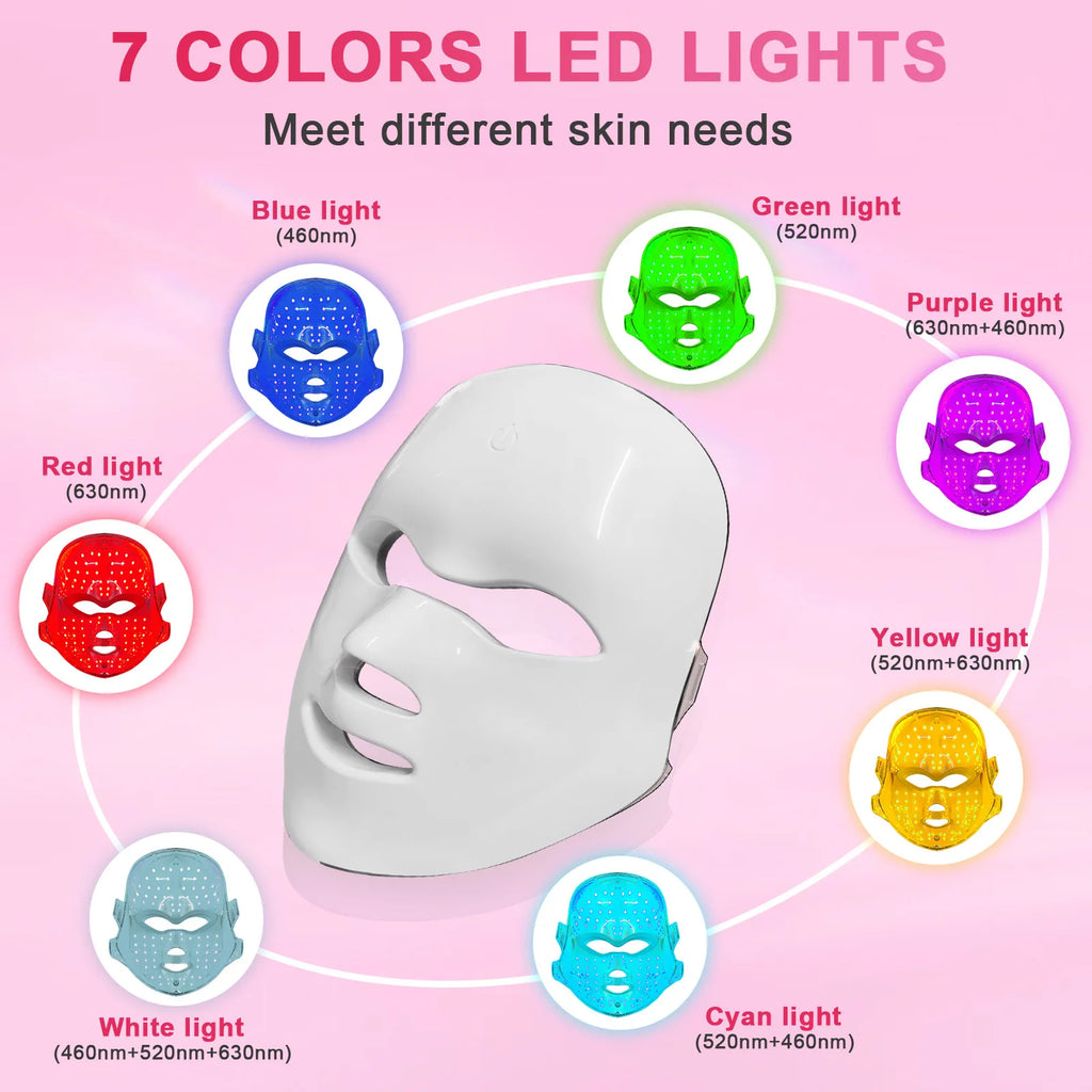 LED Mask LED Face Mask LED Facial Masks LED Light Therapy Mask LED Facial Mask Instrument Wholesale LED Facial Mask LED Light