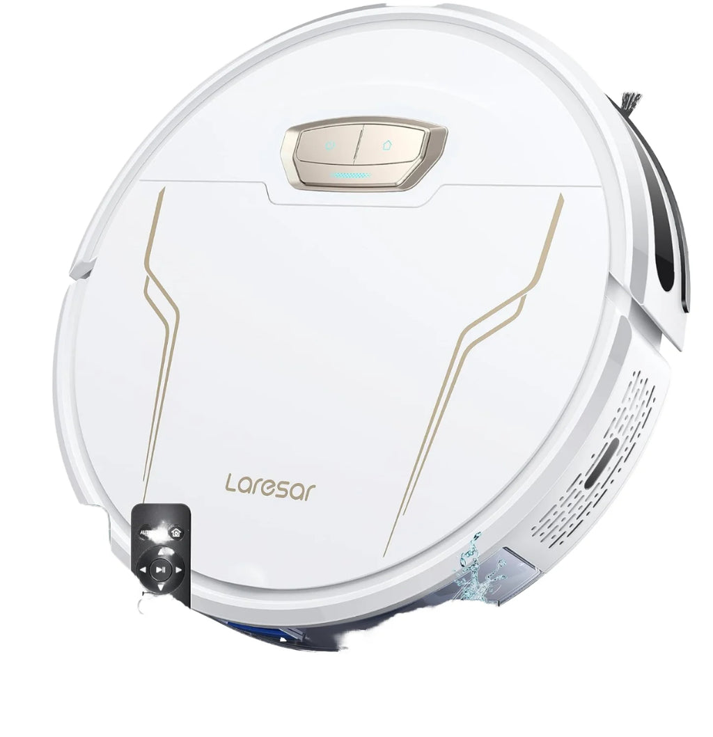 Laresar Evol 3s 4000Pa Self-Charging Robot Vacuum Cleaner App Remote Voice Control Super-Slim Gyroscope Wet Dry Plastic