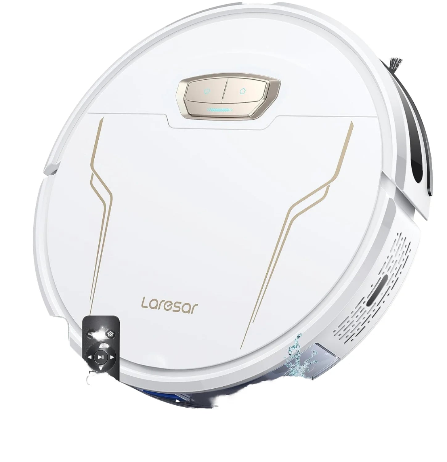 Laresar Evol 3s 4000Pa Self-Charging Robot Vacuum Cleaner App Remote Voice Control Super-Slim Gyroscope Wet Dry Plastic