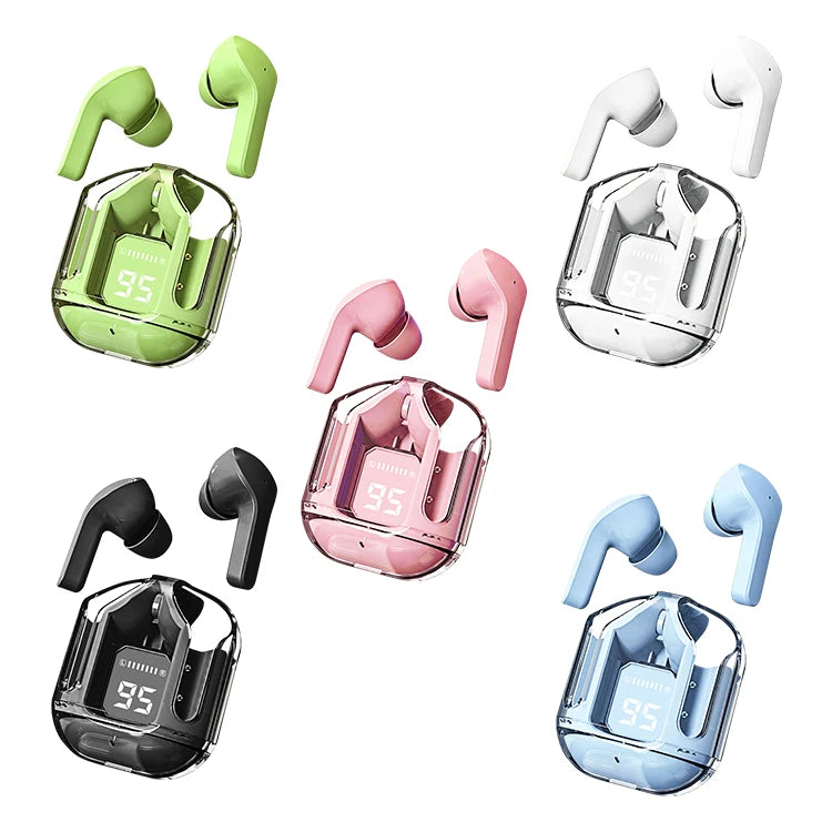 US Warehouse Cell Phone Wireless Earbud TWS 5.3 Earphones Led Display Waterproof in Ear Noise Reduction Headphones