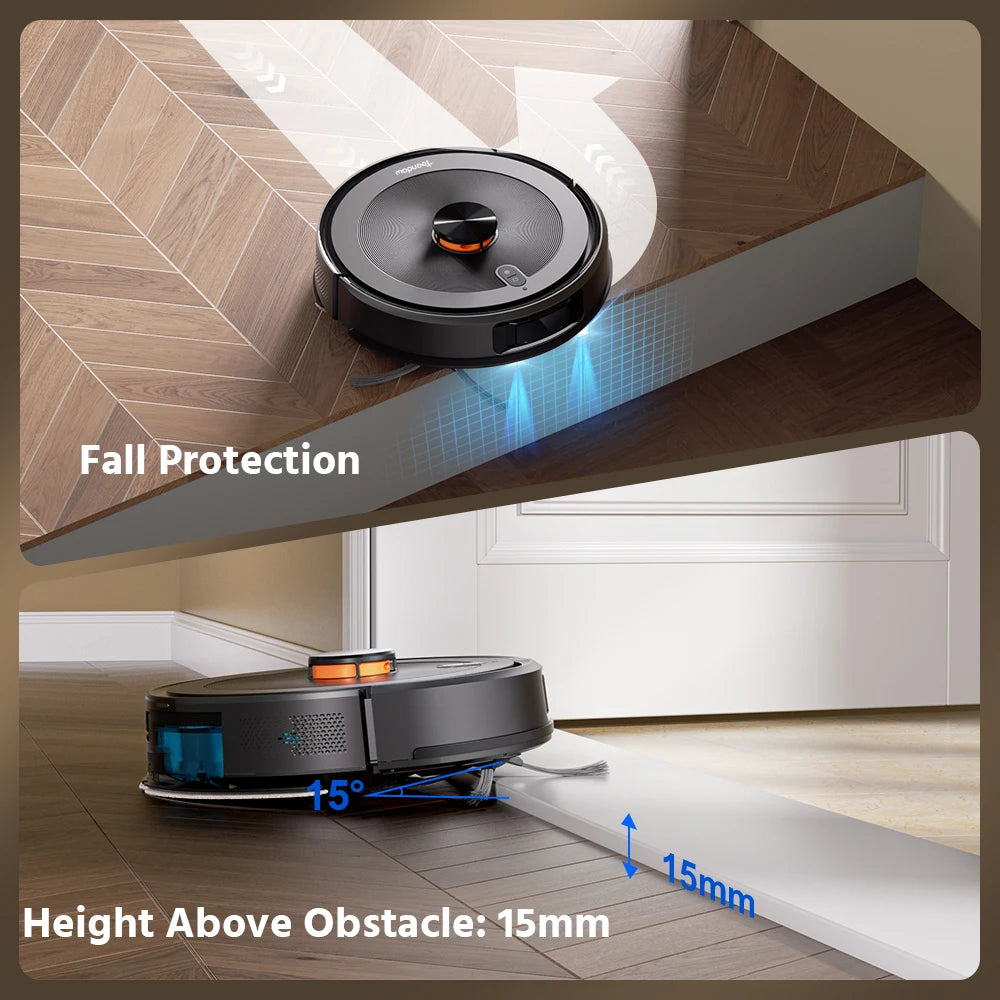 Teendow Multifunction Auto Charge Sweeper Robot Vacuum Cleaner With Auto Dust Collector Robot Vacuum Cleaner for Home