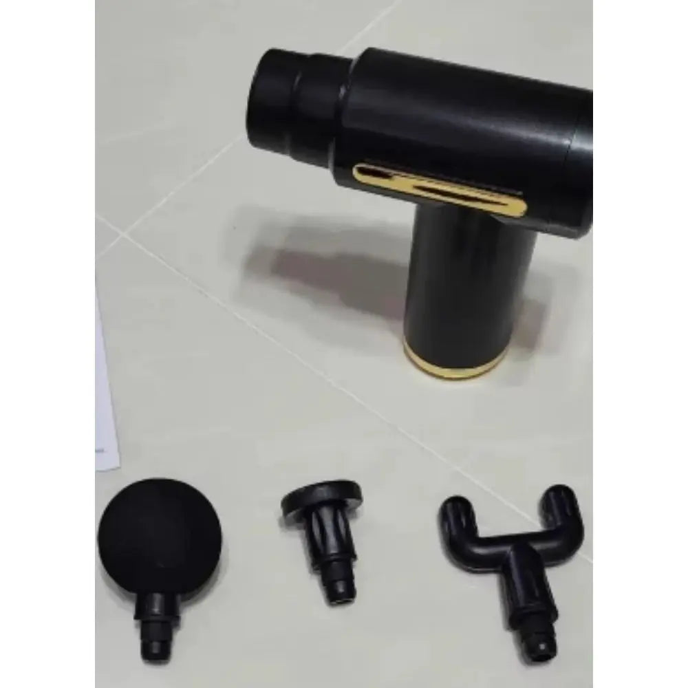 Portable USB Rechargeable Household Fascia Gun Mini Muscle Relaxer with Percussion Massage Function Random Color