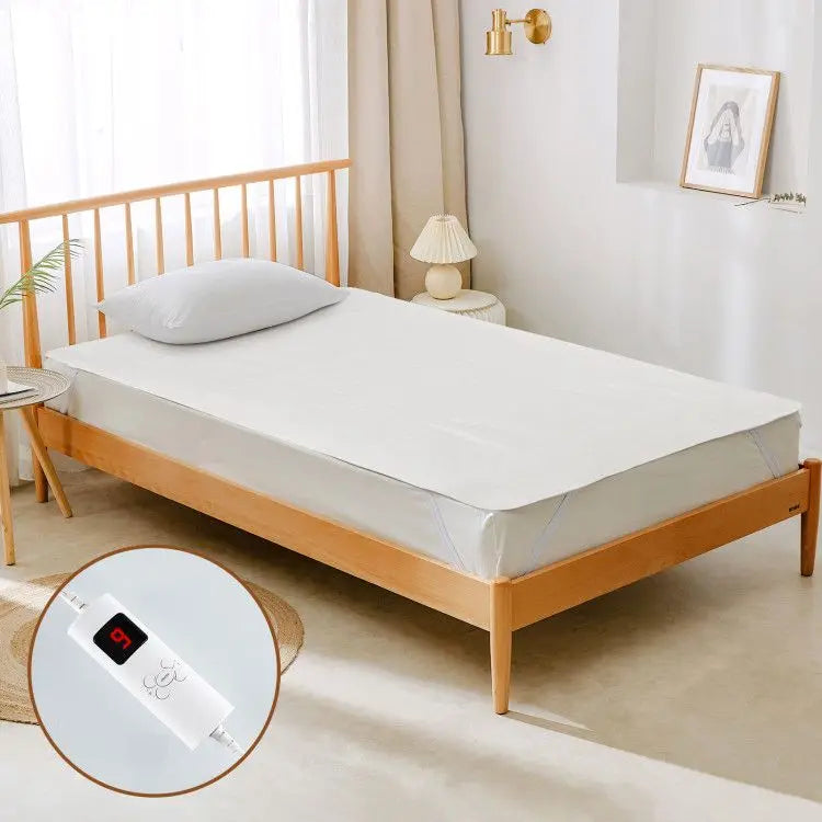 Electric Heated Blanket 9 Heat Settings Digital Control Machine Washable For Winter Household Use