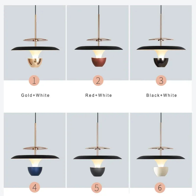 Minimalist Bedside LED Chandelier Modern Creative Restaurant Bedroom Kitchen Adjustable Pendant Lamp Home Decor Lighting Fixture
