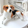 DalmatianPlush Dog Toy Realistic Stuffed Animals Wolfhound Plush Toys Gift For Children Home Decor Pet Store Promotion Mascot