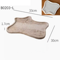 Large Scale Organic Shape Silicone Mold for Terrazzo Trays - DIY Cement Concrete Gypsum Craft for Luxury Home Decor, Fruit Bowl